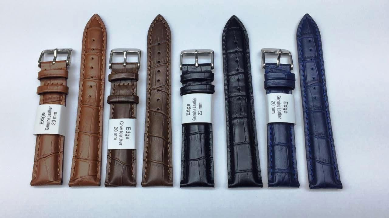 Edge E-9 Genuine Pure Leather Straps