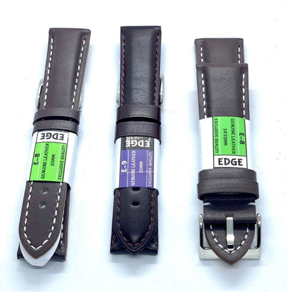 Edge E-9 Genuine Pure Leather Straps