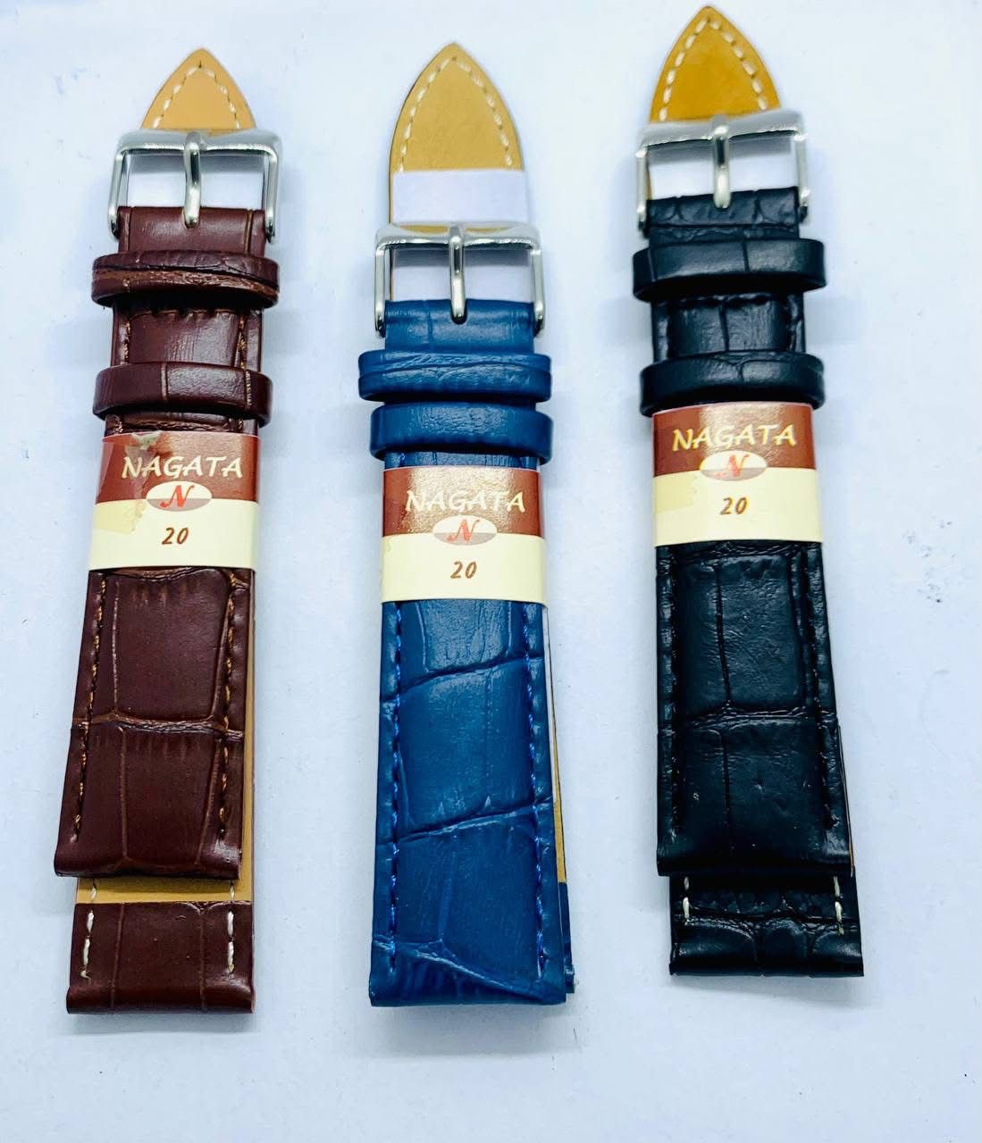 NAGATA Genuine Pure Leather Straps