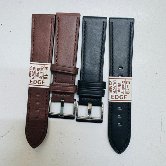 Edge E-18 Genuine Pure Leather Straps