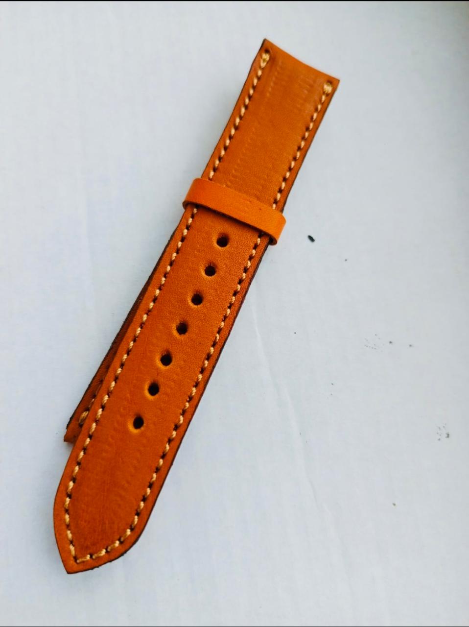 Hand Stitched  Pure Leather Straps