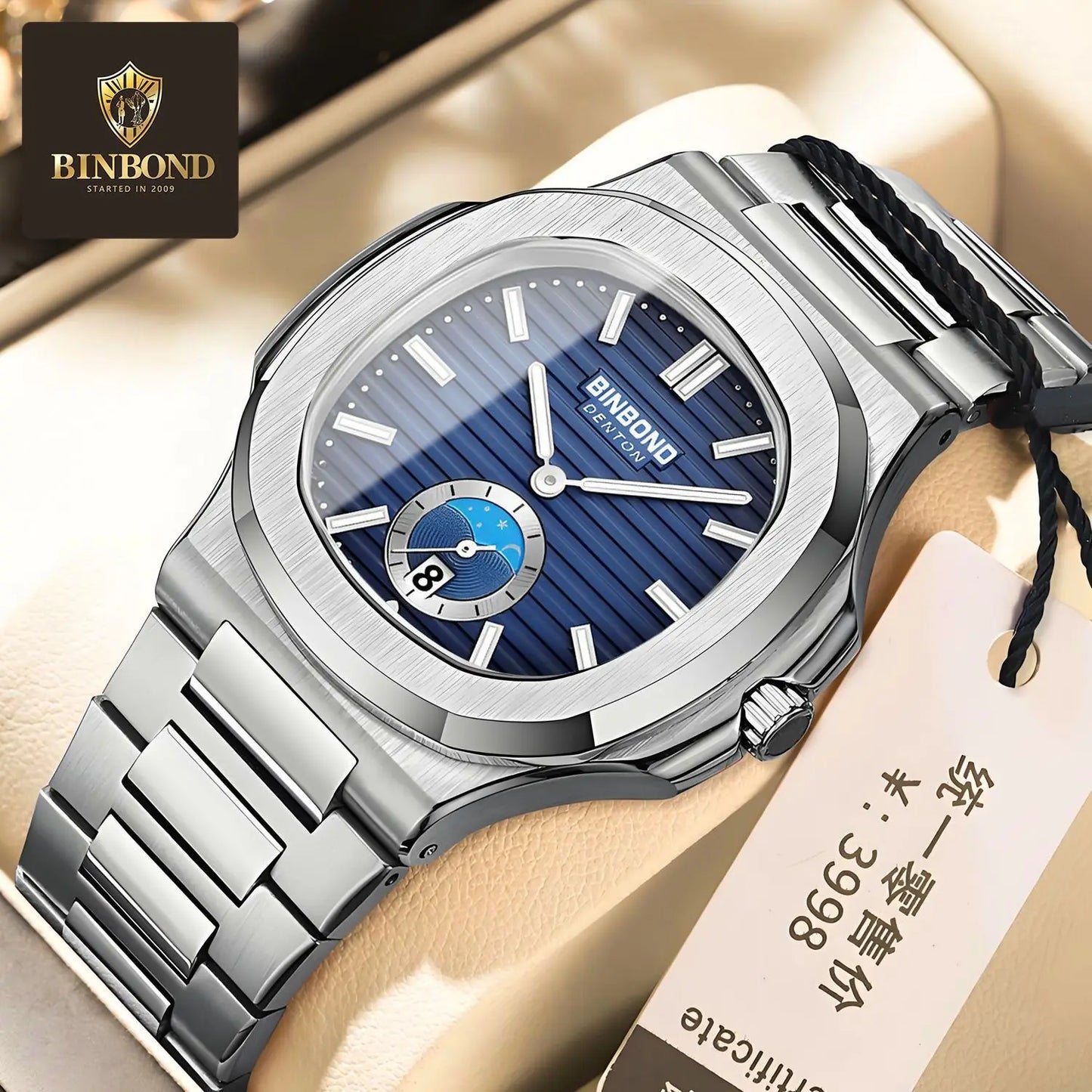 Mens Quartz Binbond 1786 Watch