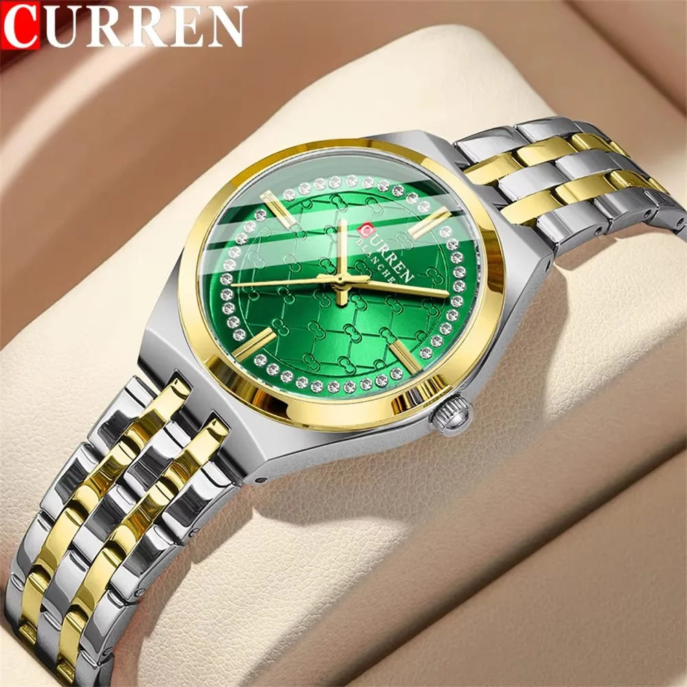 Ladys Curren 9096 Quartz Women Watch