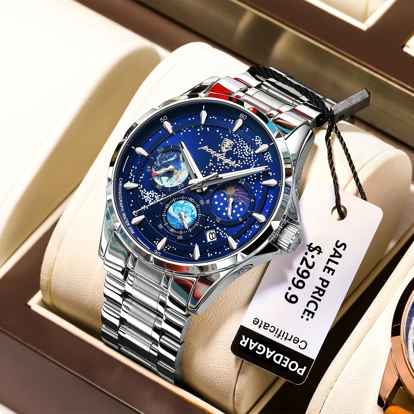 Mens Poedagar 916 Fashion Star Watch