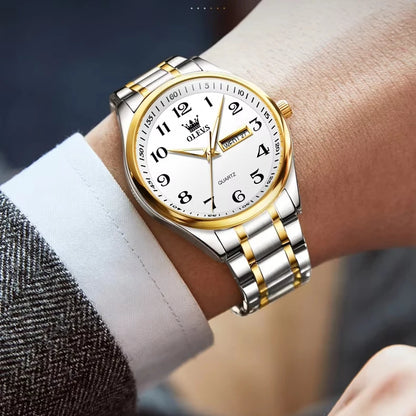 Mens Olevs 5567 Quartz Watch
