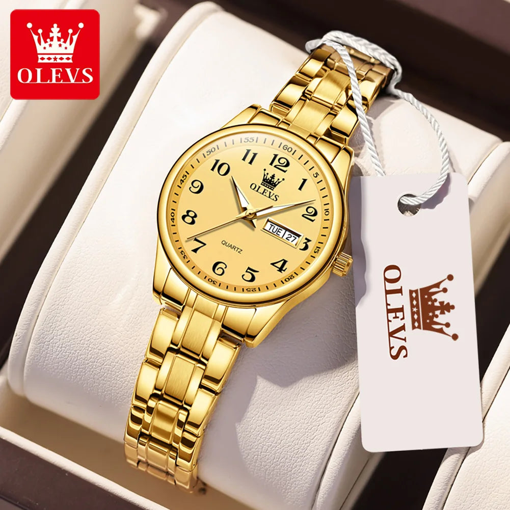 Lady's Olevs 5567 Quartz Women Watch