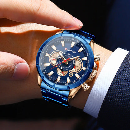 Mens Binbond B6395 Chronograph Watch