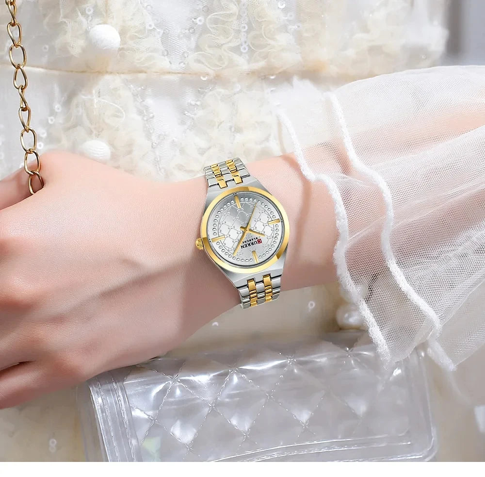 Ladys Curren 9096 Quartz Women Watch