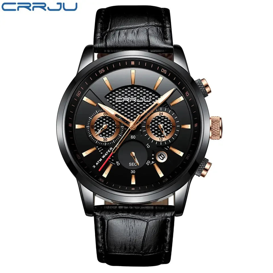 Mens CRRJU 2212 Chronograph Leather Watch