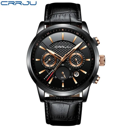 Mens CRRJU 2212 Chronograph Leather Watch