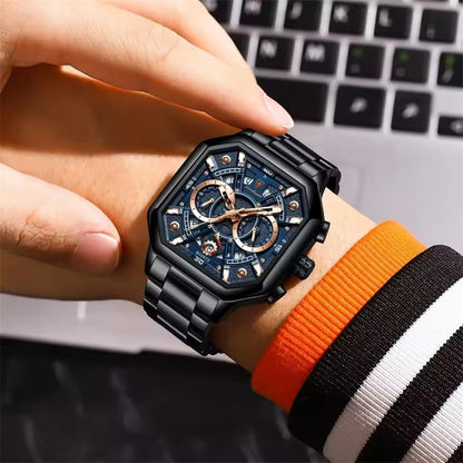 Mens POEDAGAR 983 Chronograph Watch