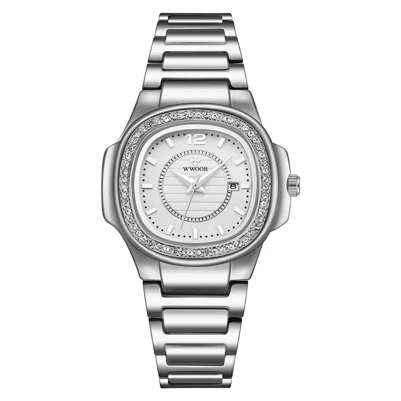 Ladys Wwoor 8874 Diamond Square Women Watch