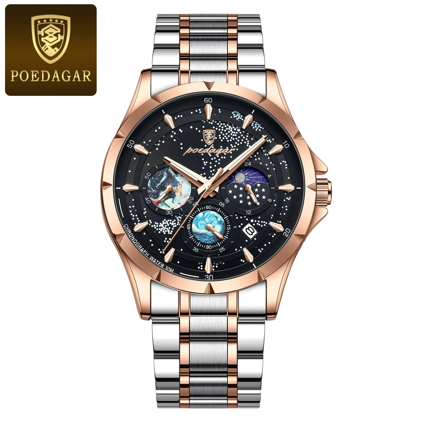 Mens Poedagar 916 Fashion Star Watch