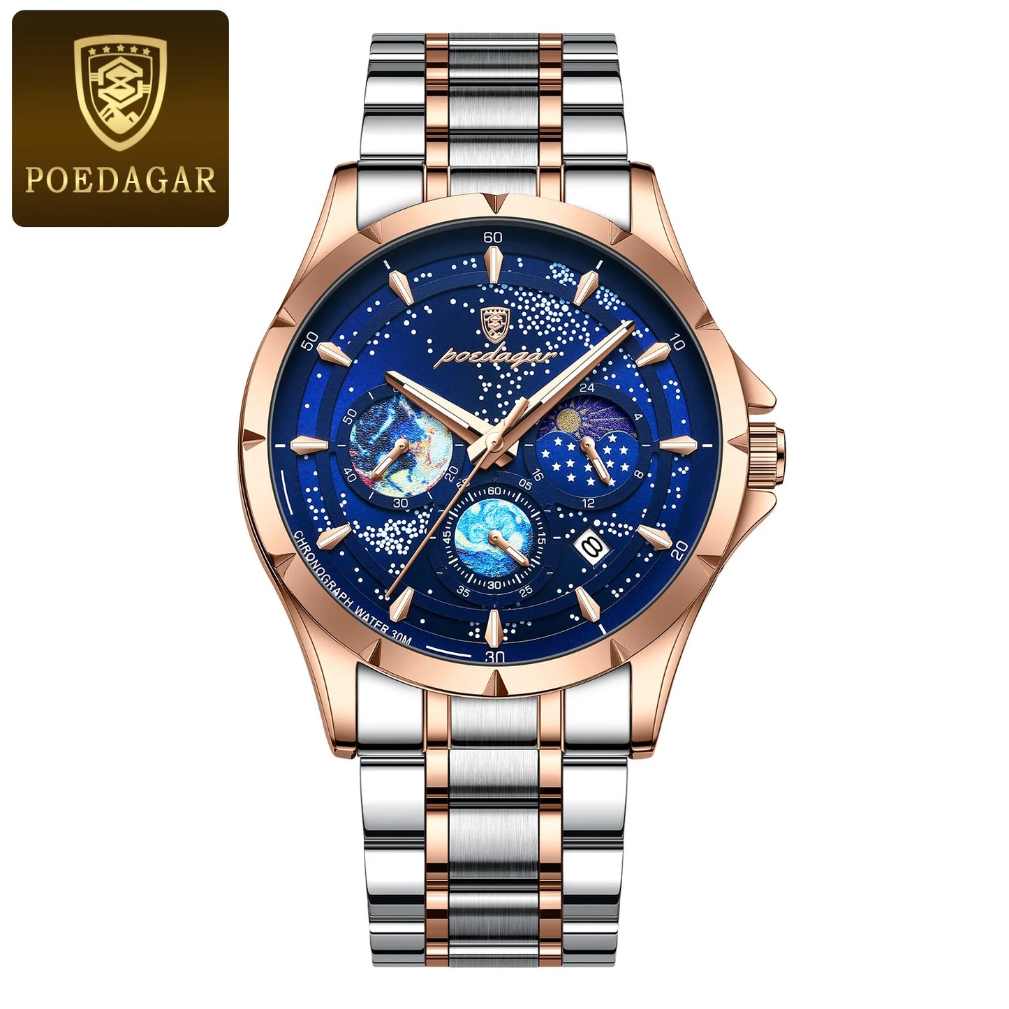 Mens Poedagar 916 Fashion Star Watch