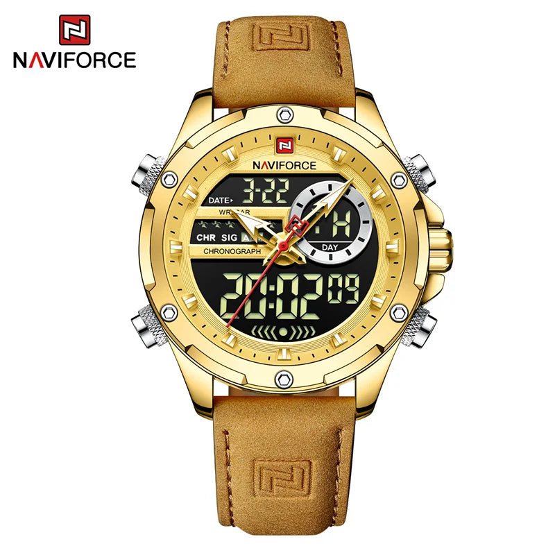 Mens Dual Display NAVIFORCE 9208